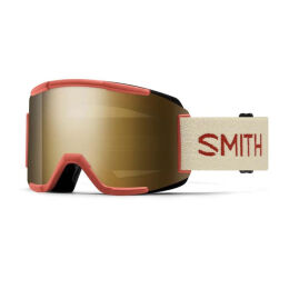 Gogle narciarskie Smith Squad Terra Slash ChromaPop Sun Black Gold Mirror S3 + Clear S0 2024