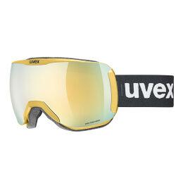 Gogle narciarskie Uvex Downhill 2100 CV Chrome Champion Edition Gold Chrome Mirror Gold OTG S2 2023