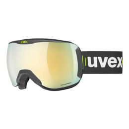 Gogle narciarskie Uvex Downhill 2100 CV Race Black Mat Mirror Gold OTG S2 2025