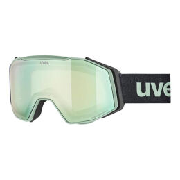 Gogle narciarskie Uvex Gravity FM Oxid Green Mat Mirror Opal S2 OTG 2025
