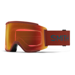 Gogle narciarskie Smith Squad XL Terra Flow ChromaPop Everyday Red Mirror S2 + ChromaPop Storm Blue Sensor Flash S1 2024