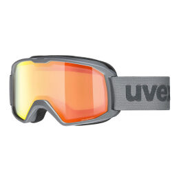Gogle narciarskie Uvex Elemnt FM Rhino Mat Mirror Orange OTG S2 2025
