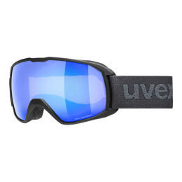 Gogle narciarskie Uvex Xcitd CV Black Matt Mirror Blue S2 OTG 2025